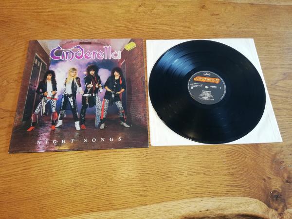 Cinderella – Night Songs 1986 Mercury – 830 076-1 Holländische Pressung NM/VG+